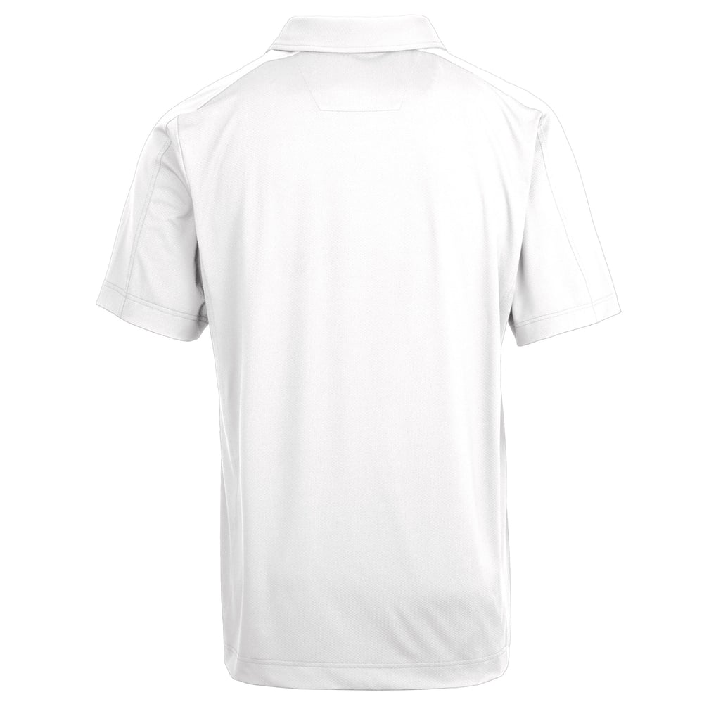 Cincinnati Reds Cutter & Buck Prospect Textured Stretch Polo - White