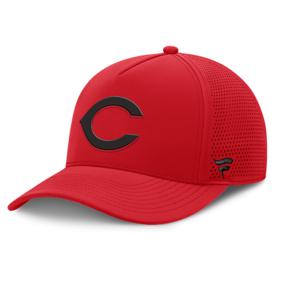 Cincinnati Reds Fanatics Men's Perforated Adjustable Hat - Red
