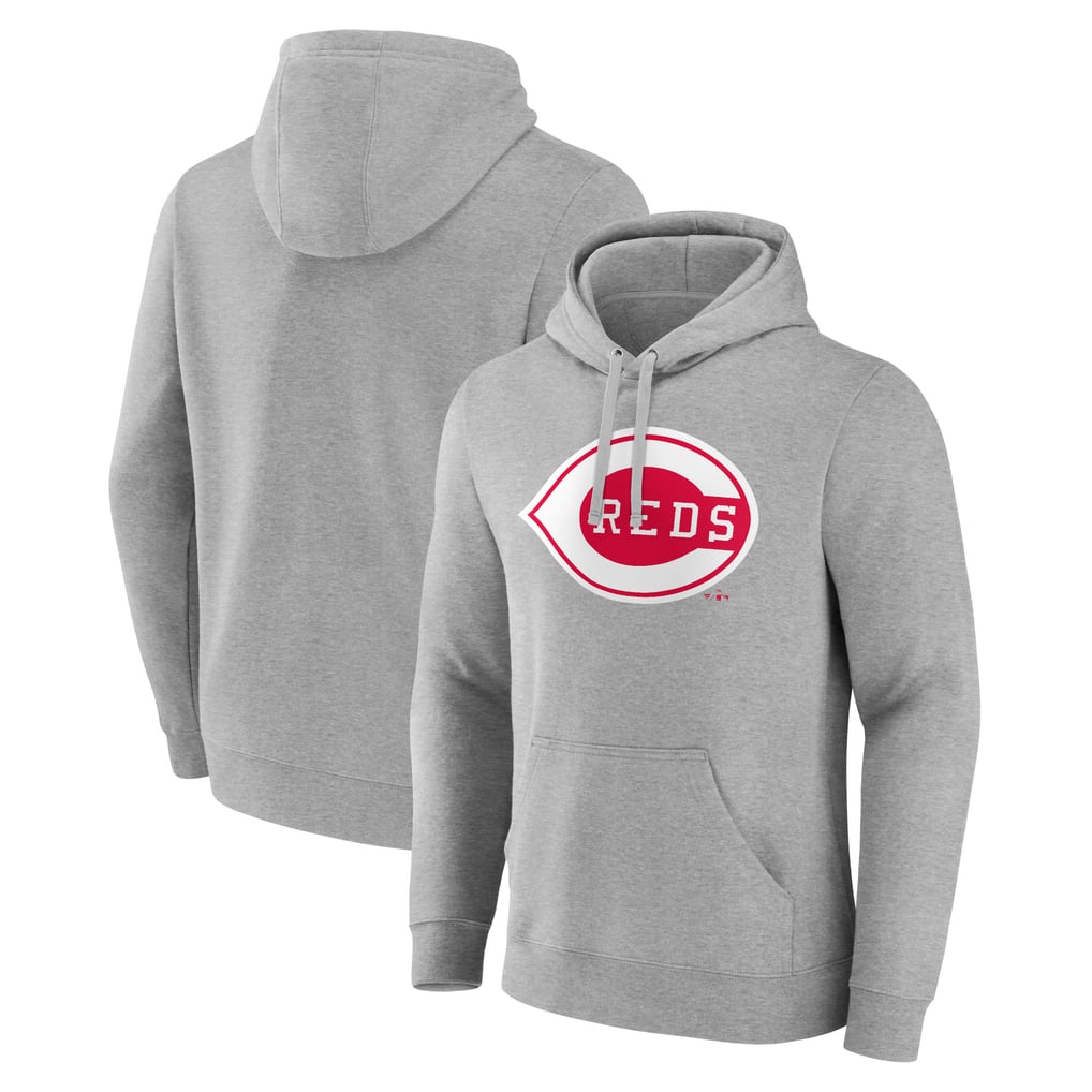 Cincinnati Reds Wahconah Pullover Hoodie - Gray