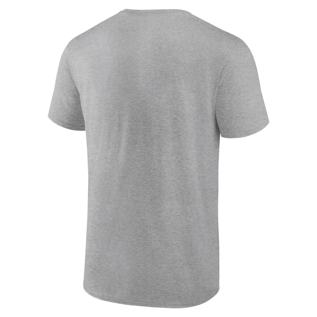 Cincinnati Reds Team Lockup T-Shirt - Heather Gray