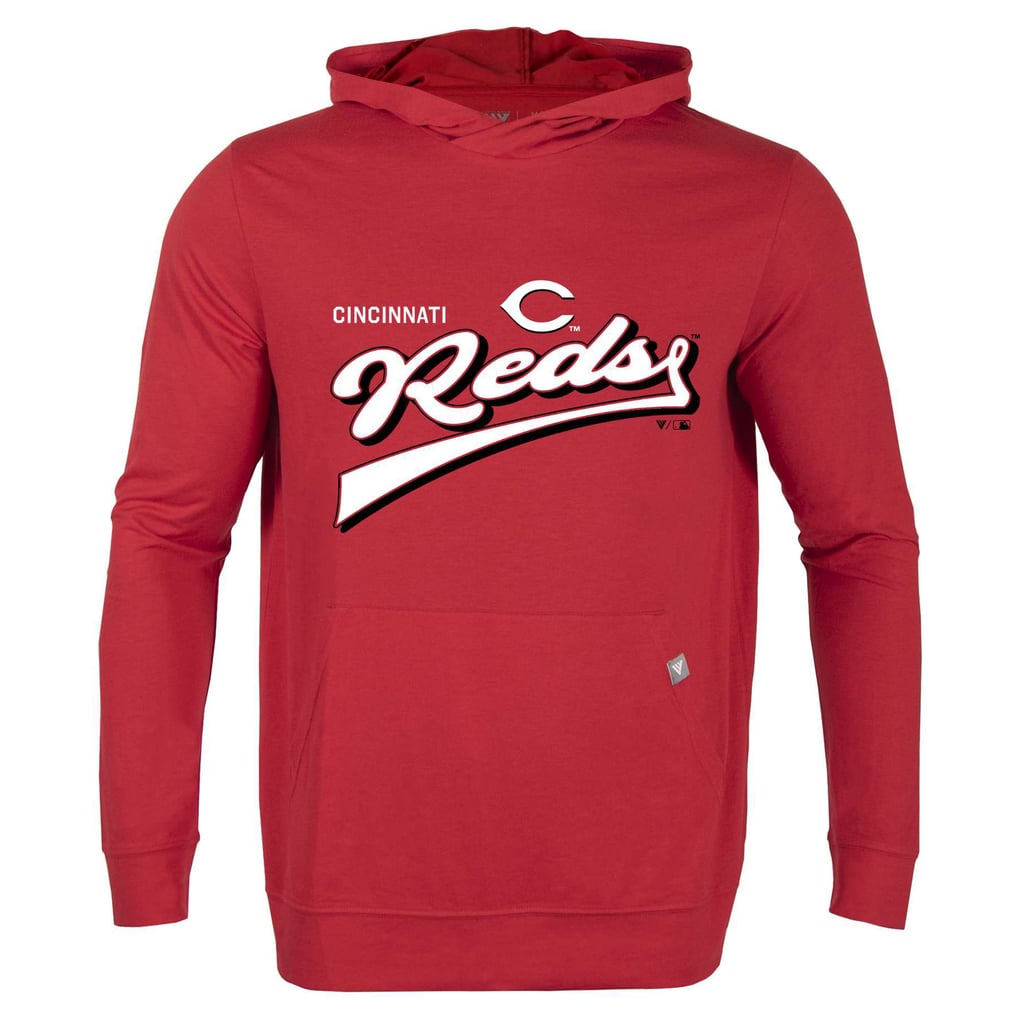  Cincinnati Reds Levelwear  Relay 2.0 Retro Pullover Hoodie - Red