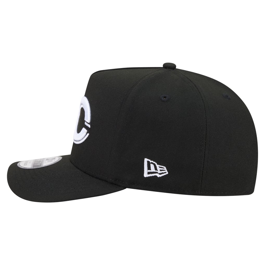  Cincinnati Reds New Era Motion A-Frame 9FIFTY Snapback Hat - Black