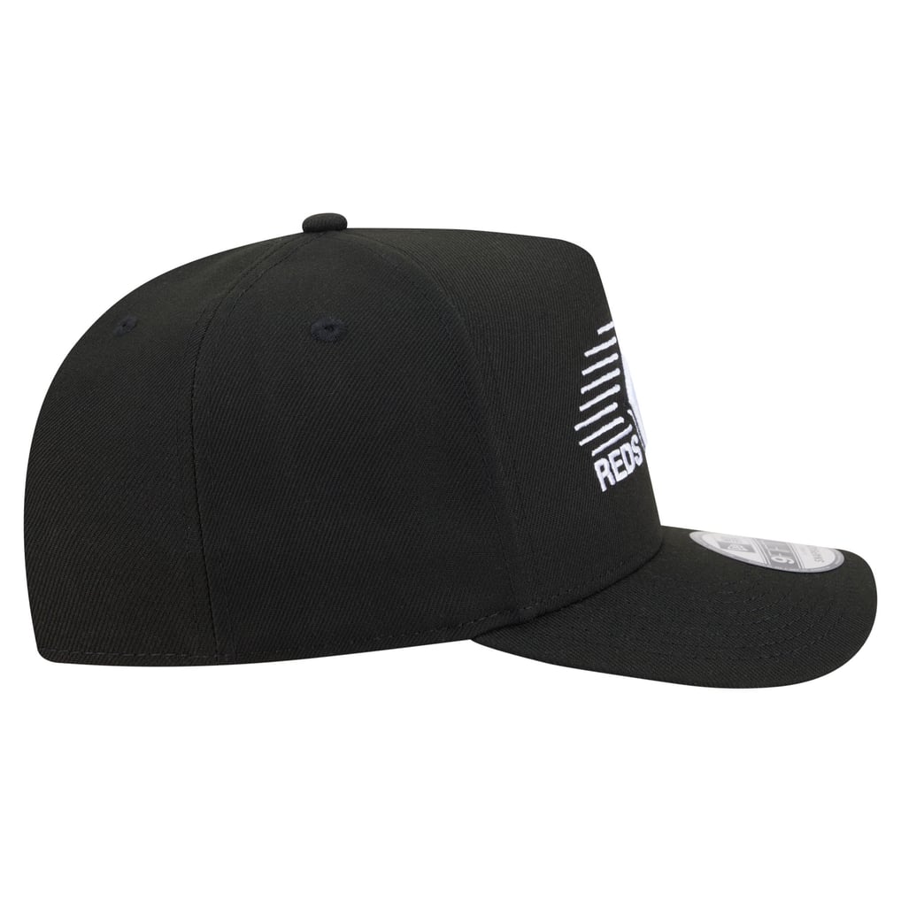  Cincinnati Reds New Era Motion A-Frame 9FIFTY Snapback Hat - Black