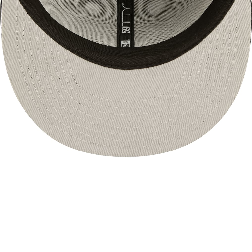 Cincinnati Reds New Era Team Logo 59FIFTY Fitted Hat - Black