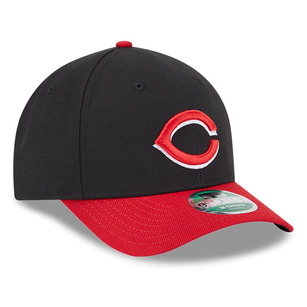  Cincinnati Reds New Era Player Replica 9FORTY Adjustable Hat - Black/Red