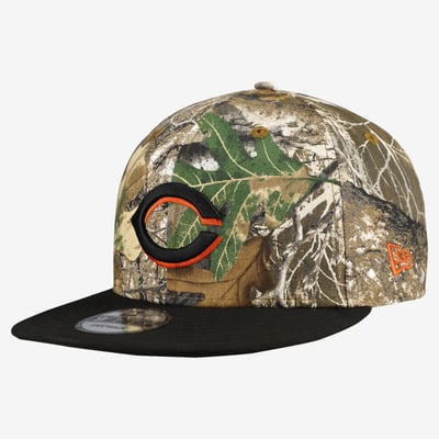 Cincinnati Reds New Era Realtree Orange Pop 9FIFTY Snapback Hat - Camo