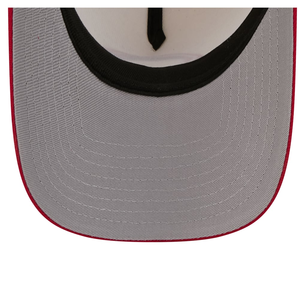  Cincinnati Reds New Era Chrome A-Frame 59FORTY Fitted Hat - Cream