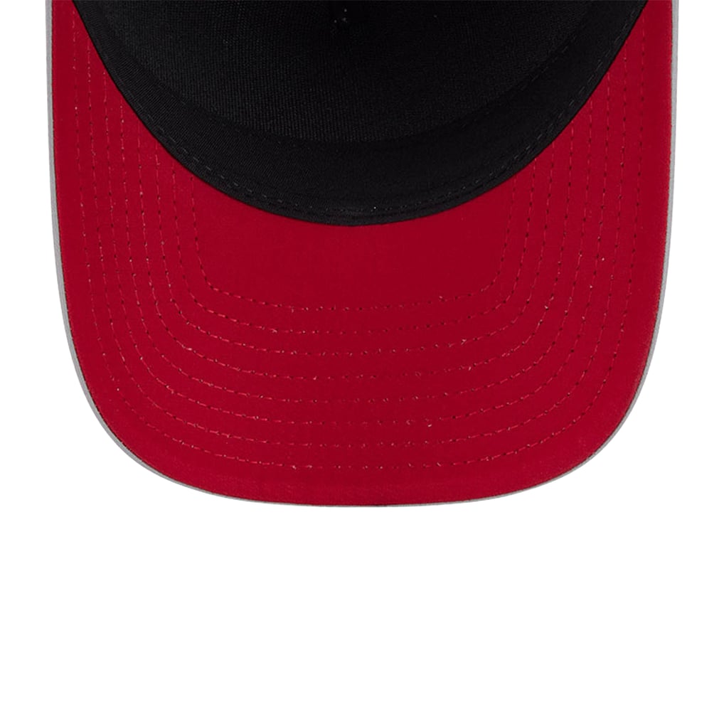 Cincinnati Reds New Era Micro Logo 9FORTY M-Crown A-Frame Adjustable Hat - Gray