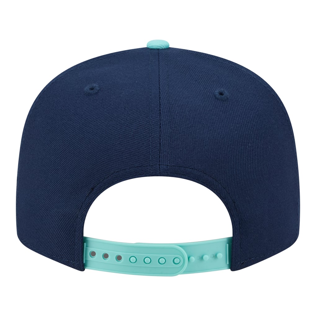Cincinnati Reds New Era 2-Tone Color Pack 9FIFTY Snapback Hat - Navy/Turquoise