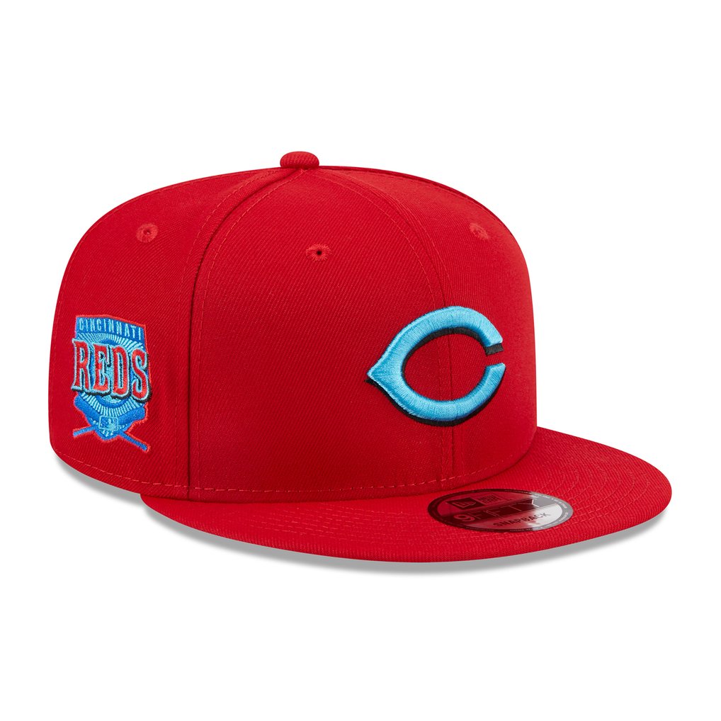  Cincinnati Reds New Era 2023 MLB Father's Day 9FIFTY Snapback Hat - Red