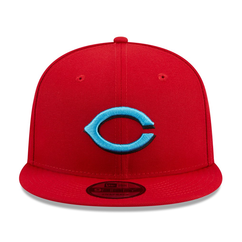  Cincinnati Reds New Era 2023 MLB Father's Day 9FIFTY Snapback Hat - Red