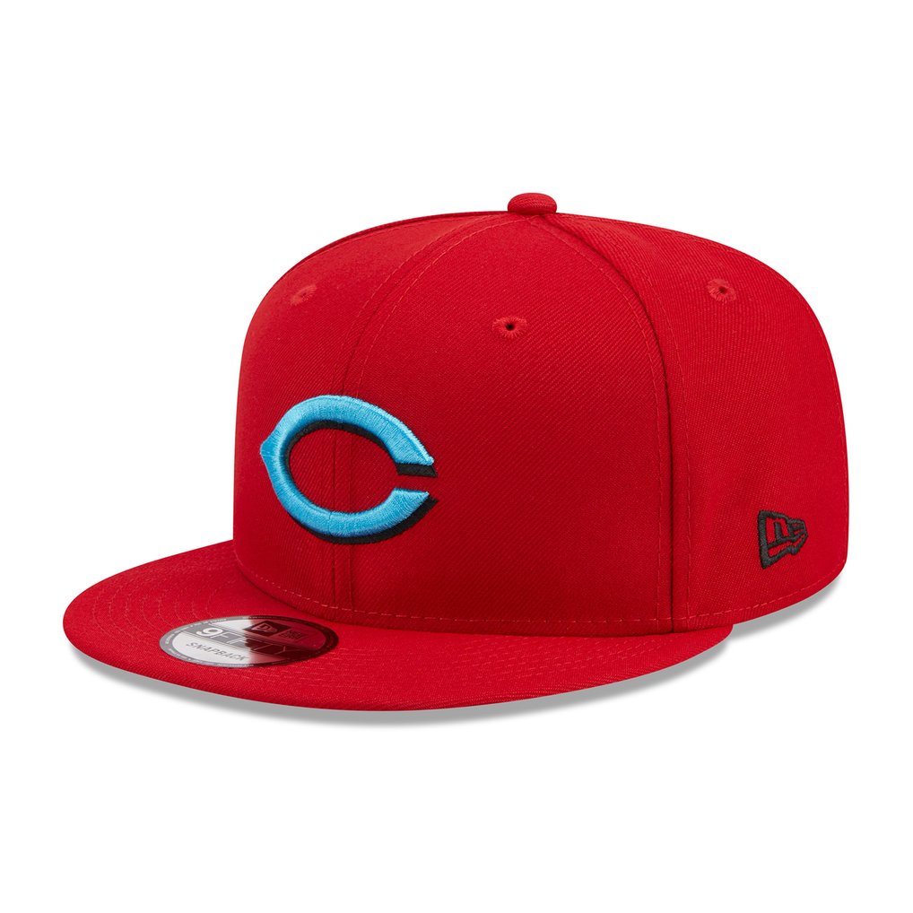  Cincinnati Reds New Era 2023 MLB Father's Day 9FIFTY Snapback Hat - Red