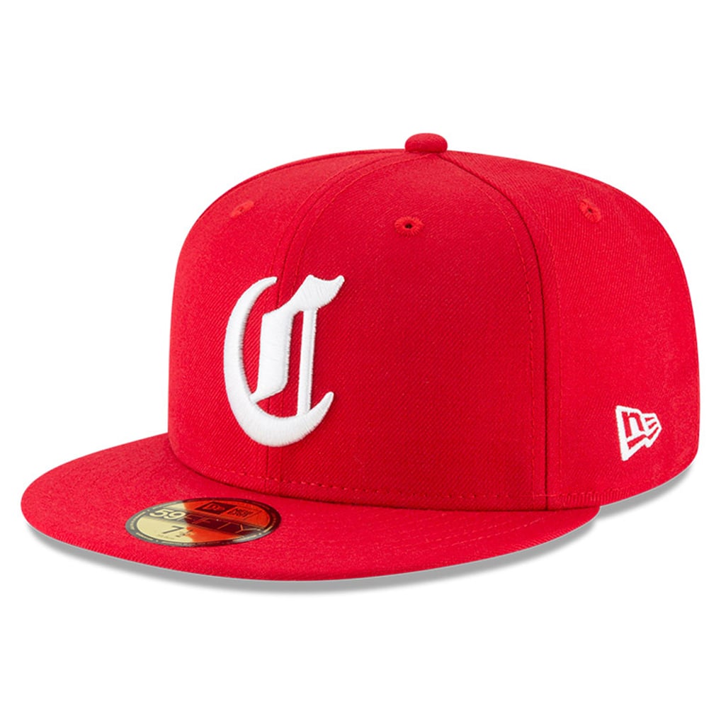 Cincinnati Reds New Era Cooperstown Collection Wool 59FIFTY Fitted Hat - Red