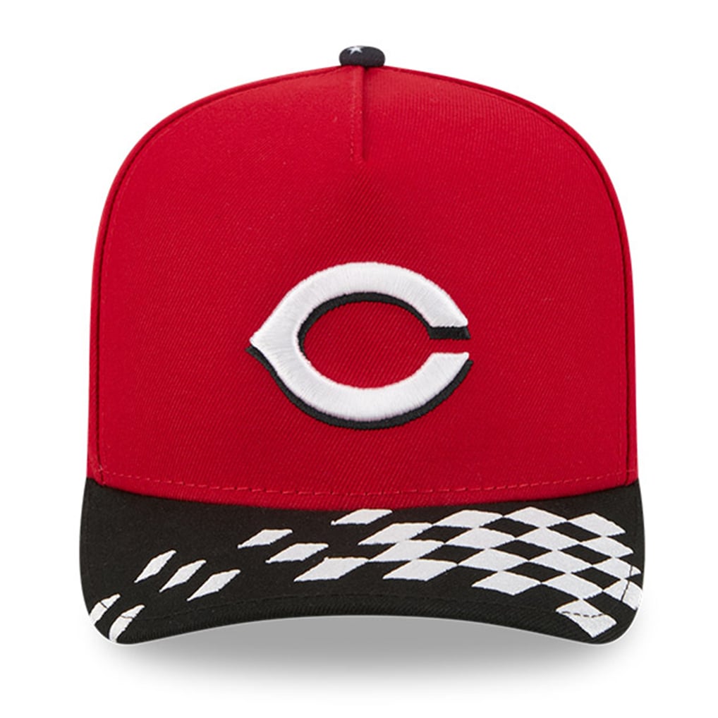 Cincinnati Reds New Era 2025 MLB Speedway Classic A-Frame 59FIFTY Fitted Hat - Red/Black