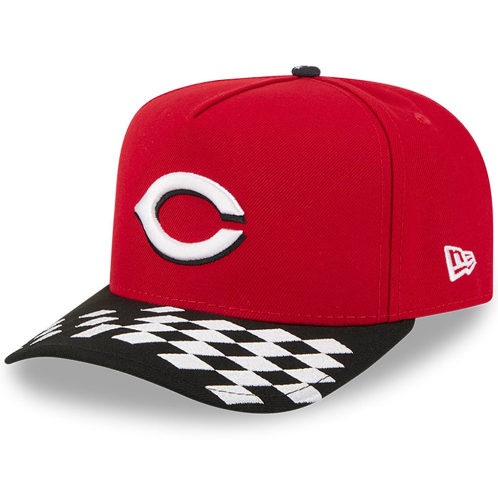 Cincinnati Reds New Era 2025 MLB Speedway Classic A-Frame 59FIFTY Fitted Hat - Red/Black