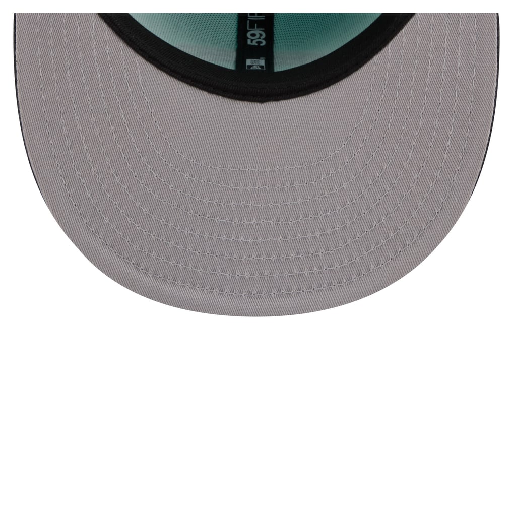 Cincinnati Reds New Era Two-Tone Color Pack 59FIFTY Fitted Hat - Turquoise/Charcoal