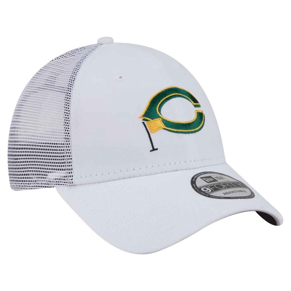  Cincinnati Reds New Era Flag 9FORTY Trucker Adjustable Hat - White