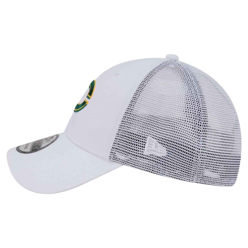  Cincinnati Reds New Era Flag 9FORTY Trucker Adjustable Hat - White