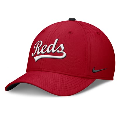 Cincinnati Reds Nike Primetime Rise Dri-FIT Flex Hat - Red