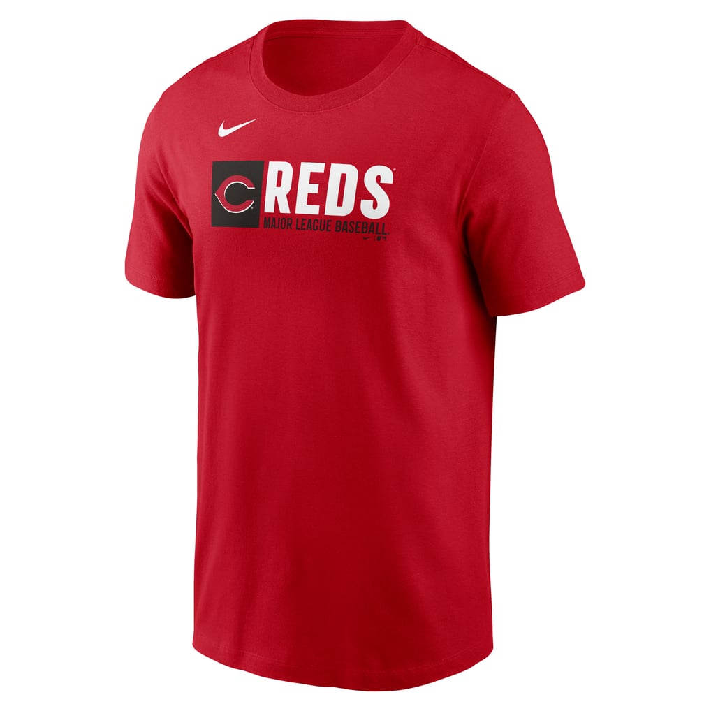 Cincinnati Reds Nike Team Block T-Shirt - Red