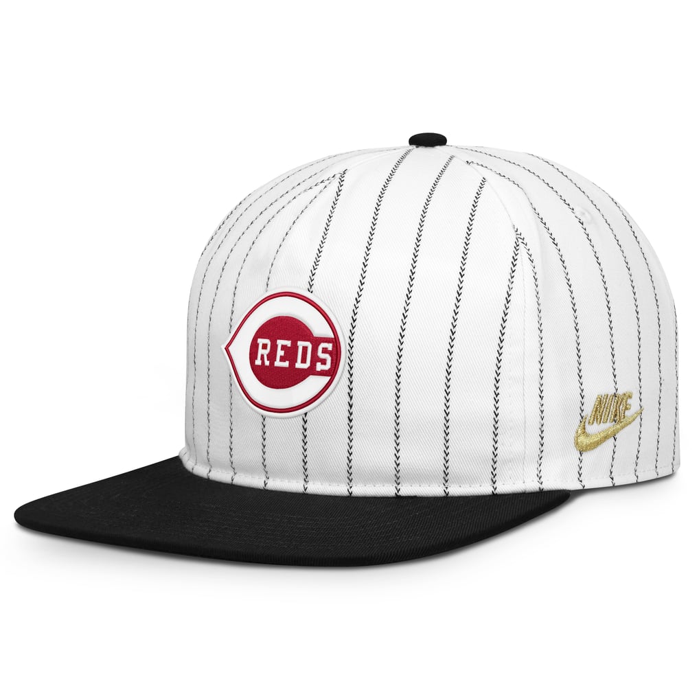Cincinnati Reds Nike Cooperstown Collection Pro Adjustable Hat - White/Black