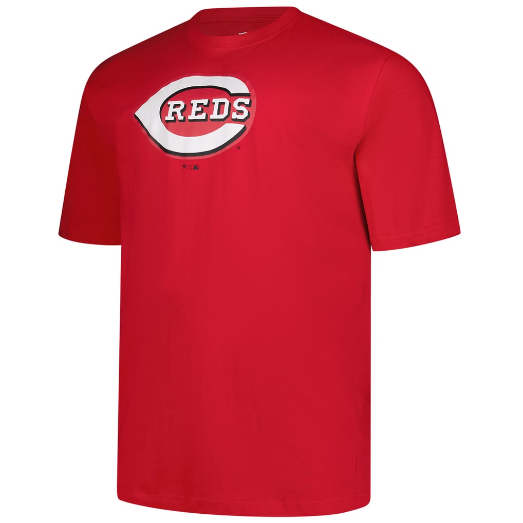 Cincinnati Reds Profile Big & Tall Primary Logo T-Shirt - Red