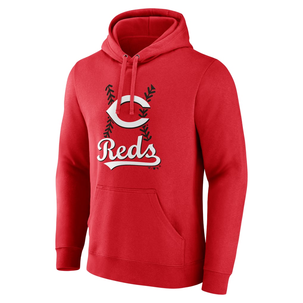 Spencer Steer Cincinnati Reds Name & Number Fastball Pullover Hoodie - Red