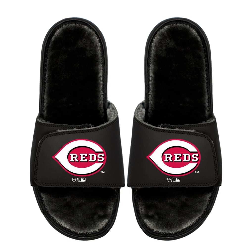  Cincinnati Reds ISlide Unisex Logo Fur Slide Sandals