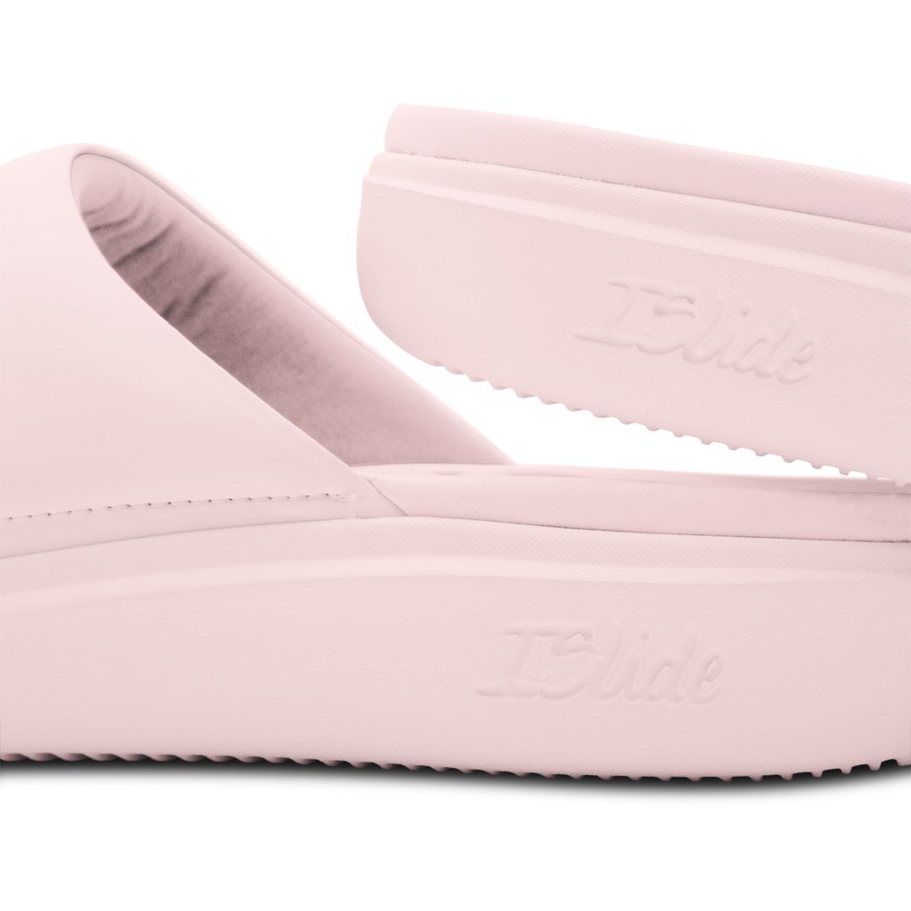 Cincinnati Reds ISlide Unisex Primary Motive Slide Sandals - Pink