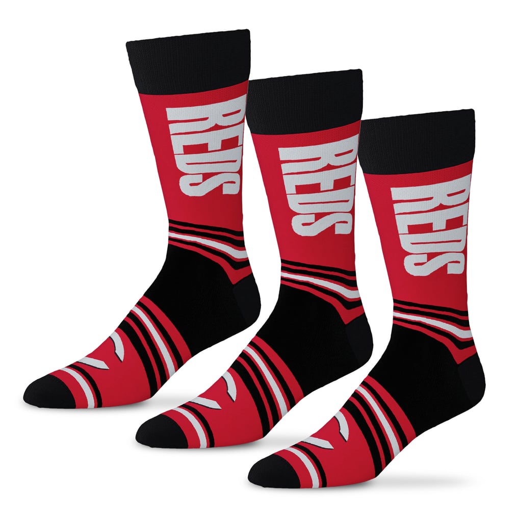  Cincinnati Reds Starter Unisex Rally Cry 3-Pack Socks Set - Red