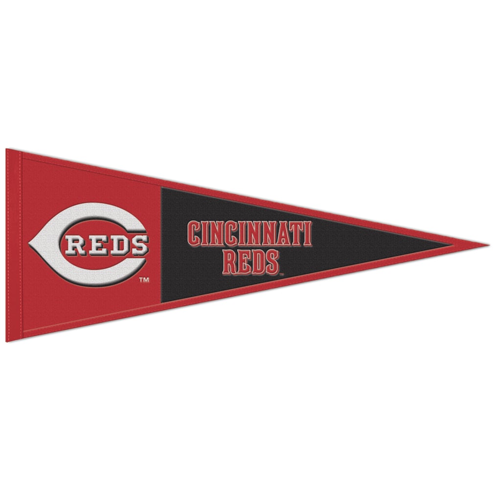 Cincinnati Reds WinCraft 13" x 32" Wool Primary Logo Pennant