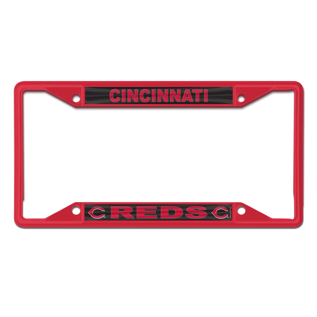 Cincinnati Reds WinCraft Chrome Color License Plate Frame