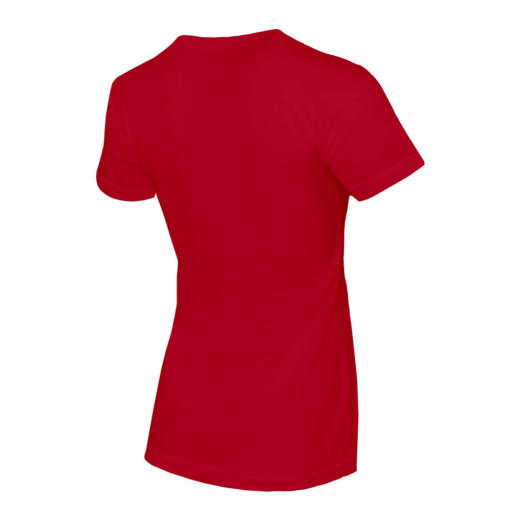 Cincinnati Reds Tiny Turnip Women's Lilies & Ladybugs T-Shirt - Red