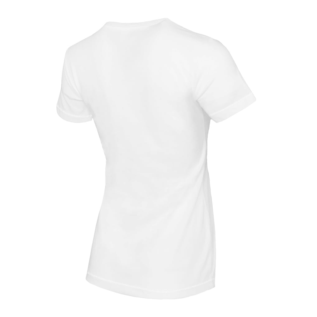 Cincinnati Reds Tiny Turnip Women's Angel Wings T-Shirt - White