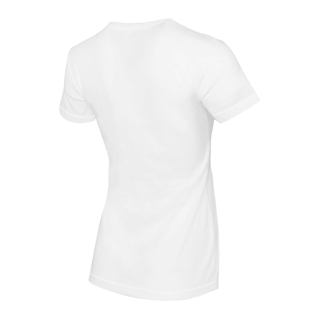 Cincinnati Reds Tiny Turnip Women's Tattoo Rose T-Shirt - White