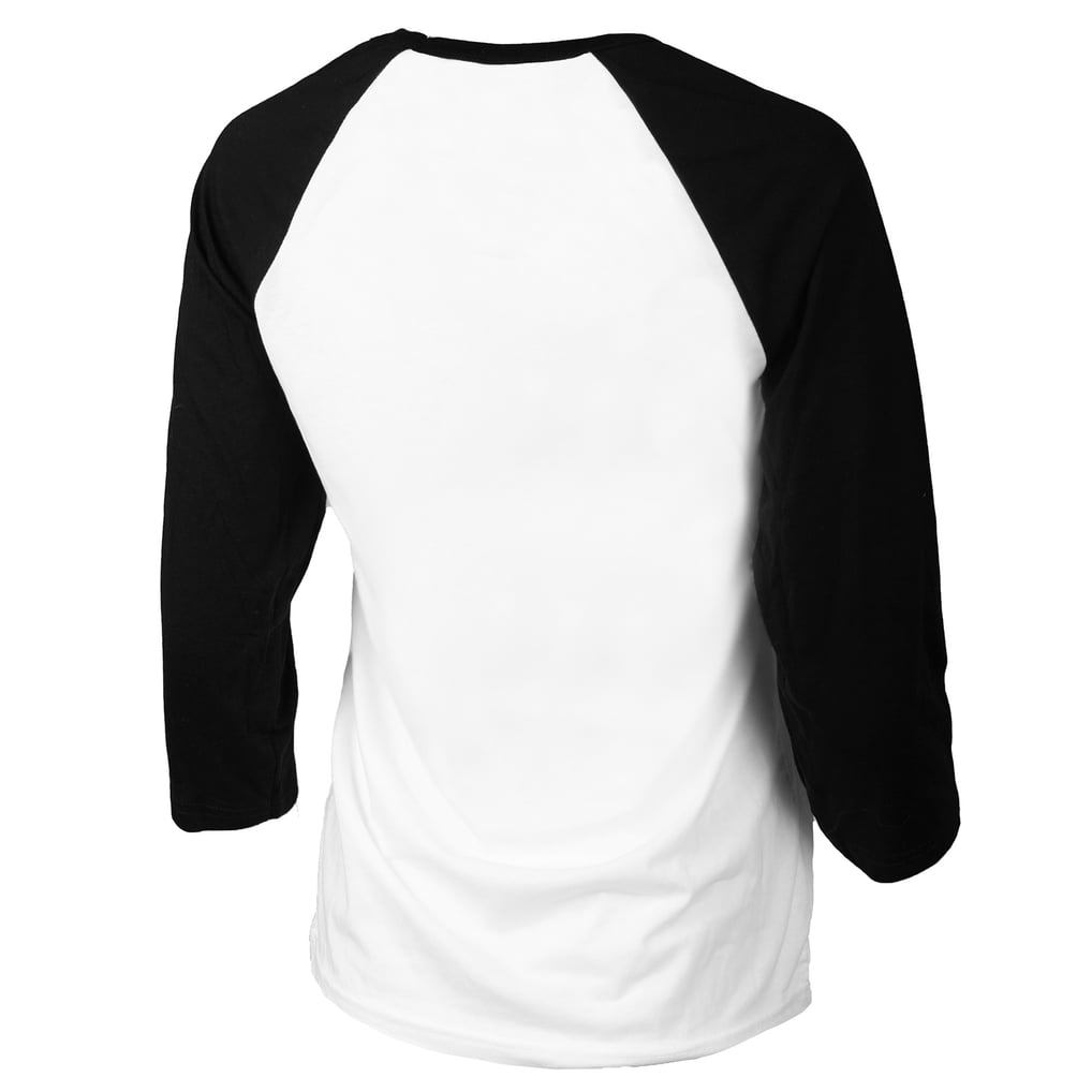 Cincinnati Reds Tiny Turnip Women's Stacked 3/4-Sleeve Raglan T-Shirt - White/Black