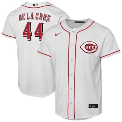 Elly De La Cruz Cincinnati Reds Nike Youth Home Replica Player Jersey - White