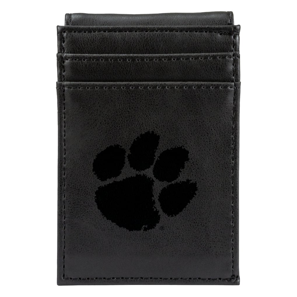 Clemson Tigers Front Pocket Wallet - Black