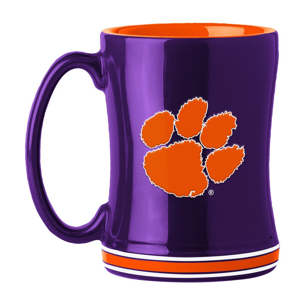 Clemson Tigers 14oz. Team Relief Mug