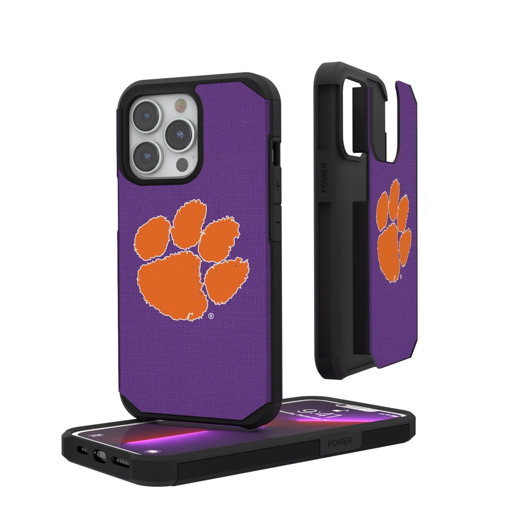 Clemson Tigers Keyscaper iPhone Solid Design Rugged Case