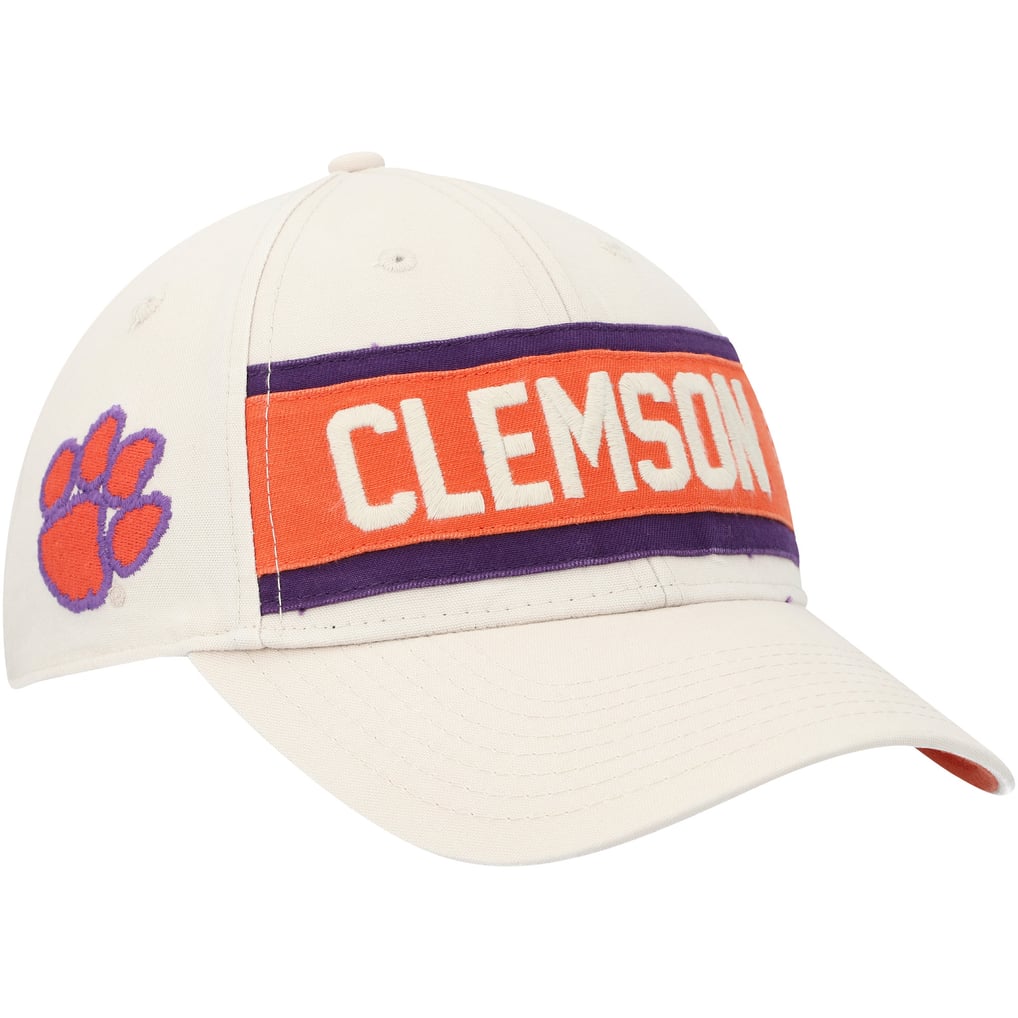 Clemson Tigers '47 Crossroad MVP Adjustable Hat - Cream