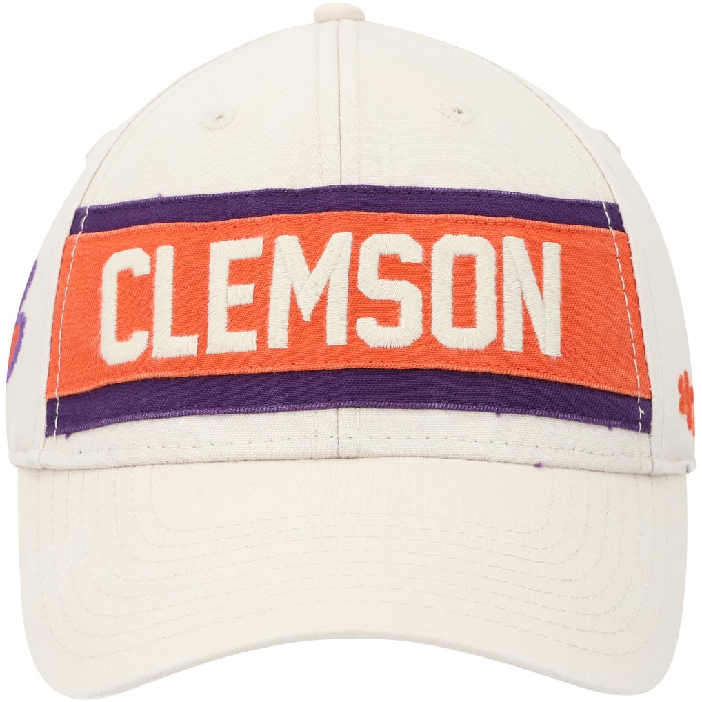 Clemson Tigers '47 Crossroad MVP Adjustable Hat - Cream