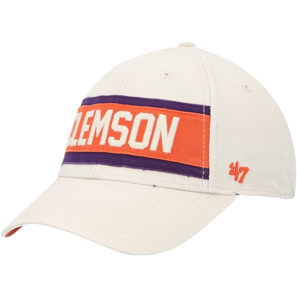 Clemson Tigers '47 Crossroad MVP Adjustable Hat - Cream
