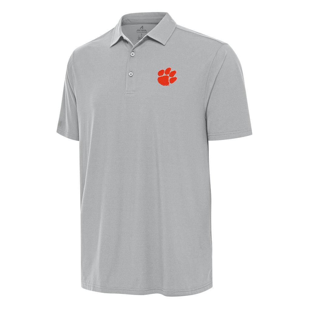 Clemson Tigers Antigua Era Polo - Gray