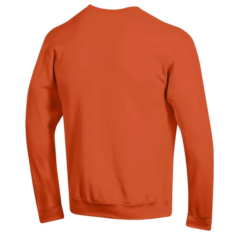 Clemson Tigers Champion Soccer Stack Logo Powerblend Pullover Sweatshirt - Orange
