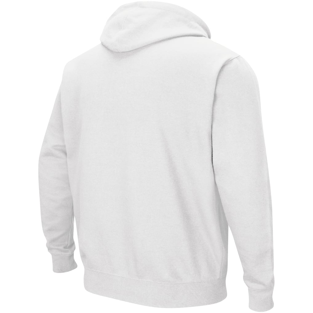 Clemson Tigers Colosseum Double Arch Pullover Hoodie - White