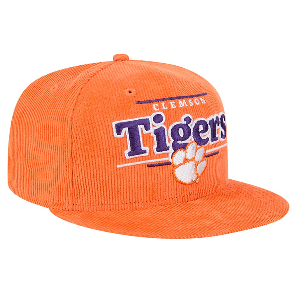 Clemson Tigers New Era Display 9FIFTY Snapback Hat - Orange