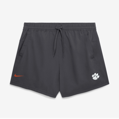 Clemson Tigers Nike Men's Primary Logo Form Dri-FIT Shorts - Anthracite
