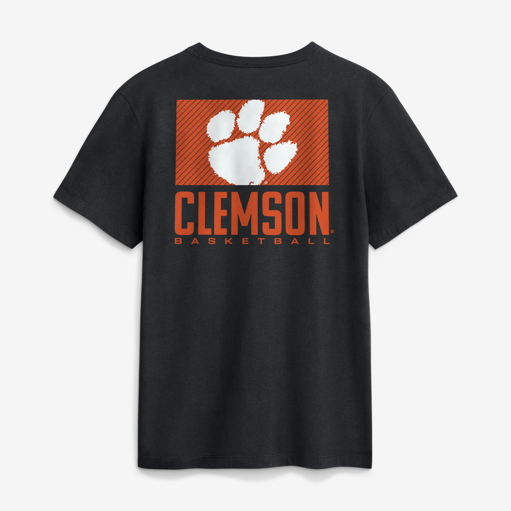 Men's Nike Black Clemson Tigers Courtside Dri-FIT T-Shirt