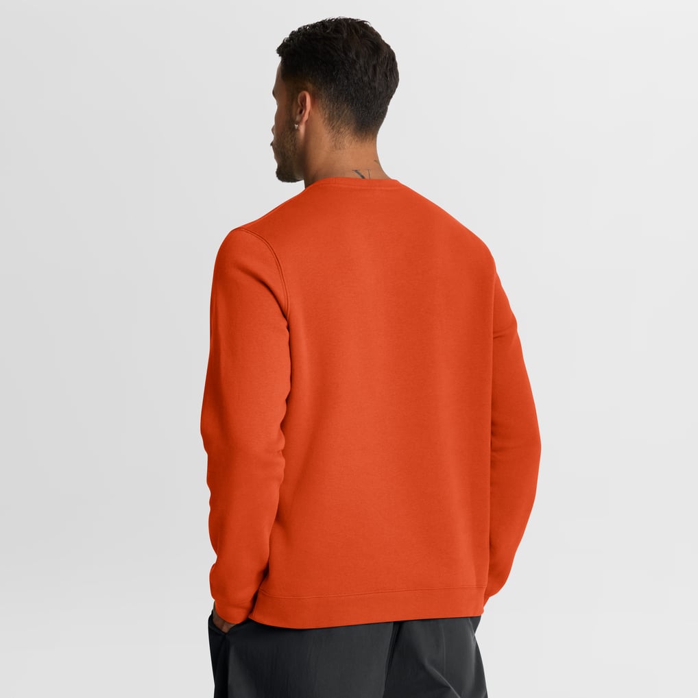 Clemson Tigers Nike Arch Pullover Sweatshirt - Orange